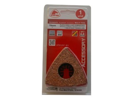 Deska brusná diamantová k MULTI, 78 x 78 x 78 mm, STAYER
