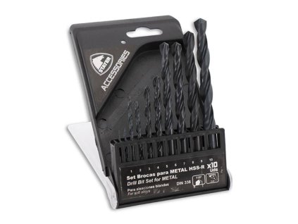 37712635 Sada vrtaku na kov HSS R baleni 10 ks STAYER 0a