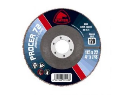 3779392 Kotouc lamelovy 115 x 22 mm Z80 PROCER 72 STAYER 0a