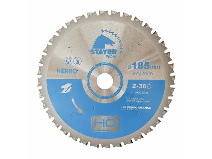 37712931 Kotouc na kov 185 x 22 mm TCG STAYER 0a