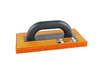 Hladítko s houbou jemnou, 280 x 140 x 18 mm, oranžová, ENPRO