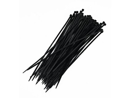 726500 Pasky vazaci 120 x 2 5 mm 50 ks cerna ENPRO 0a