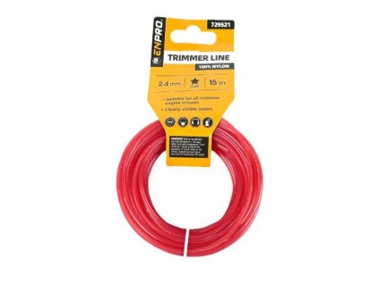 729521 Struna do sekacky 2 4 mm x 15 m hvezda ENPRO 0z
