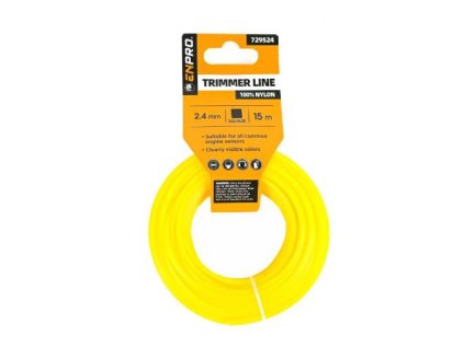 729524 Struna do sekacky 2 4 mm x 15 m ctverec ENPRO 0z