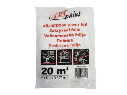 166758 Folie zakryvaci HDPE 7 m 4 x 5 m prusvitna 0z