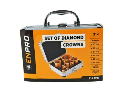 714320 Korunka vykruzovaci diamantova 8 10 14 22 32 40 68 mm ENPRO 0a