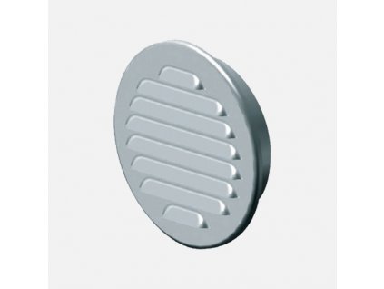 Mřížka větrací kruhová NEREZ se síťovinou Ø130/100