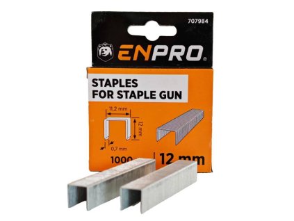 707984 Spony box 12 mm 1000 ks ENPRO 0z