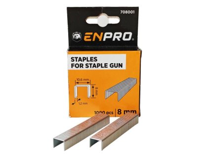 708001 Spony EXTRA 8 mm 1000 ks ENPRO 0z