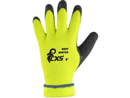 Rukavice CXS ROXY WINTER, zimní, máčené v latexu (Velikost 08)