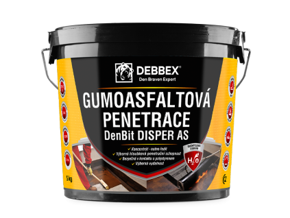 Gumoasfaltova penetrace DenBit DISPER AS web 2024