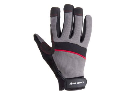 L280910K Rukavice mechanicke L280910P cerno sede vel 10 LAHTI PRO 0a