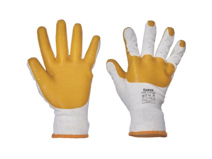 YELLOWHAMMER rukavice povrstvené latexem (Varianta YELLOWHAMMER rukavice povrstvené la - 10)