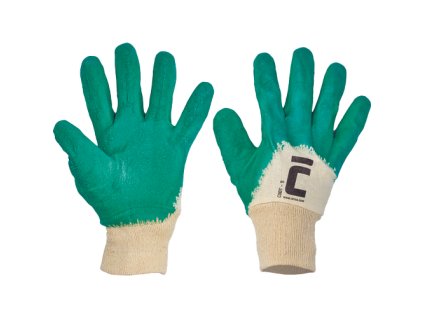 COOT s blistrem Normal (Varianta COOT rukavice máč. v zeleném latexu - 8)