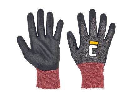 PARVA protiřez.rukavice pěnový nitril (Varianta PARVA protiřez.rukavice černá/šedá 11)