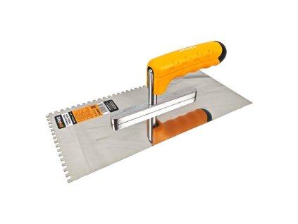 716802 Hladitko nerez zub 4 mm 280 x 130 mm gumova rukojet ENPRO 0z