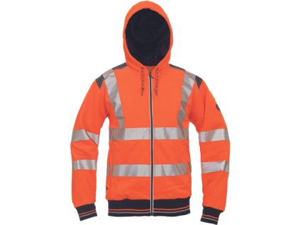 KNOXFIELD HVPS mikina s kapucí (Varianta KNOXFIELD HVPS mikina s kapucí oranž 3XL)