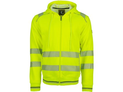 SHELDON HV mikina s kapucí (Varianta SHELDON HV mikina s kapucí žlutá 4XL)