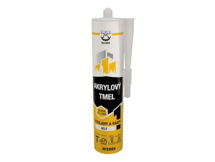 Akrylový tmel BULDOK bílý 280ml