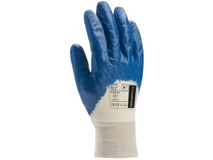 Máčené rukavice ARDON®HOUSTON - modrá (Velikost 07, Barva modré odstíny)