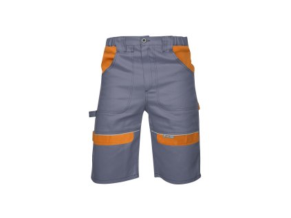 Kraťasy ARDON®COOL TREND šedo-oranžová (Velikost 46, Barva šedé odstíny)