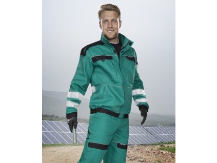 Blůza ARDON®COOL TREND s reflex. pruhy zelená (Velikost S, Barva zelené odstíny)