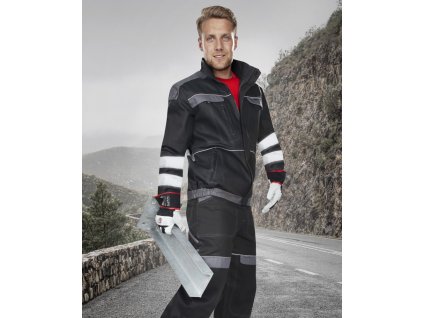 Blůza ARDON®COOL TREND s reflex. pruhy černá (Velikost S, Barva černá)