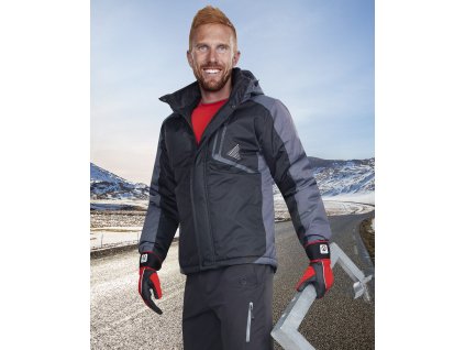 Zimní bunda ARDON®YORK černo-šedá (Velikost S, Barva černá)