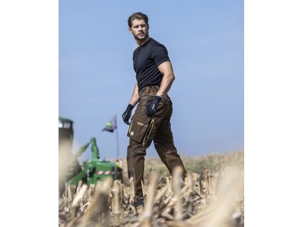 Kalhoty ARDON®URBAN+ hnědá (Velikost 46, Barva hnědé odstíny)