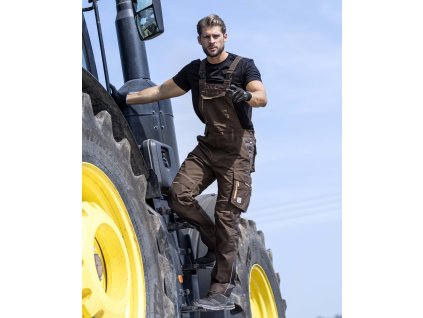 Kalhoty s laclem ARDON®URBAN+ hnědá (Velikost 46, Barva hnědé odstíny)