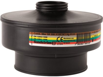 SUNDSTRÖM® SR 599 Filtr  pro filtroventilační jednotky - A1BE2K1HgP3 - H02-7312