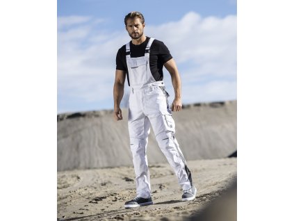 Kalhoty s laclem ARDON®URBAN+ prodloužené bílá (Velikost S, Barva bílá)