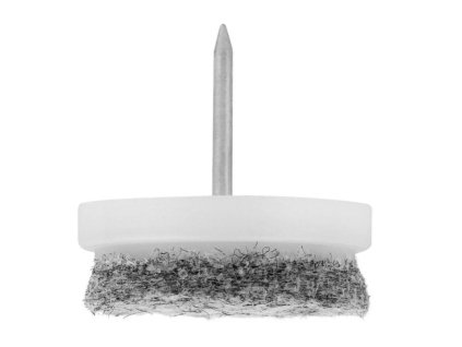 148494 Kluzak filcovy s hrebem 28mm bily 8 ks 0z