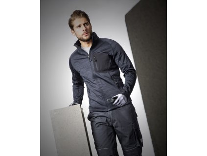 Mikina ARDON®BREEFFIDRY melange tmavě šedá (Velikost XS, Barva šedé odstíny)