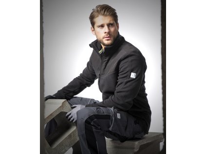 Mikina ARDON®SOFTFLEECE®COMBO černá (Velikost XS, Barva černá)