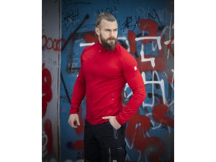 Funkční mikina ARDON®BREEFFIDRY termoactiv červená (Velikost S, Barva červené odstíny)