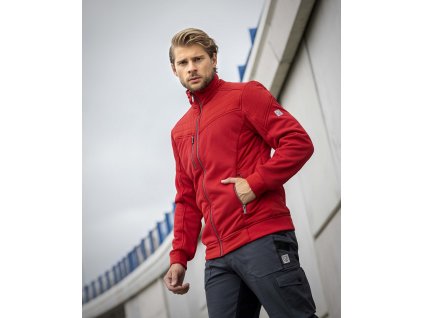 Bunda ARDON®HYBRID červená (Velikost S, Barva červené odstíny)