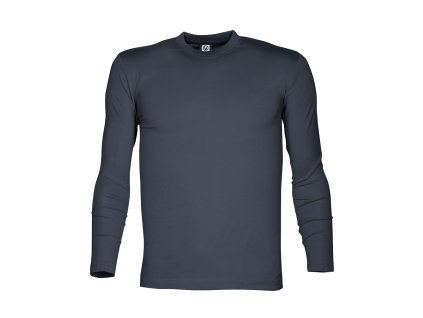 Tričko ARDON®CUBA s dlouhým rukávem antracitová (Velikost S, Barva šedé odstíny)