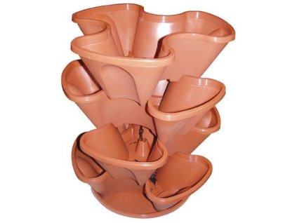 kaskáda závěsná 4 dílná pr.35cm mix barev