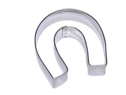 vykraj. cukr. PODKOVA nerez        (10ks)