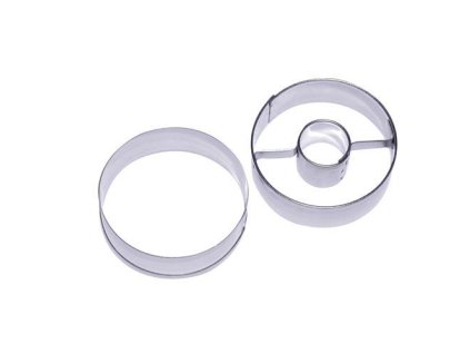 vykraj. cukr.KOLEČ.3,5cm+střed s.2díl.nerez