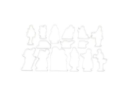 vykraj.na perník BETLÉM sada 15díl.