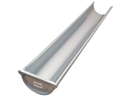 žlab koncový L 330mm d.1m Zn