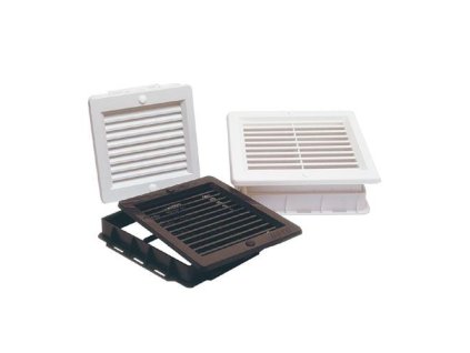 mřížka větrací se síťovinou PH 150x200mm BÍ