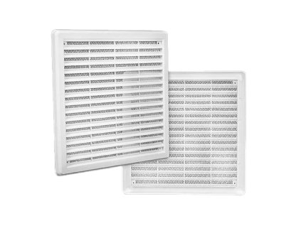 mřížka větrací se síťovinou krytka PH 300x300mm BÍ