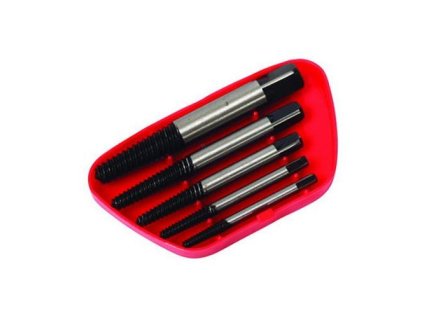 vytahovák zalomených šroubů sada 5díl.