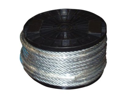 lanko ocelové  5mm ZCCZ pu Zn (75m) max.zat.1330kg