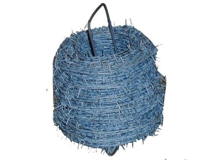 drát ostnatý Zn 1.7mm/100m