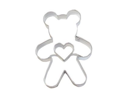 vykraj.cukroví MEDVÍDEK SE SRDÍČKEM