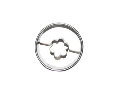 vykraj.cukroví KOLEČKO hladké S KVĚTEM